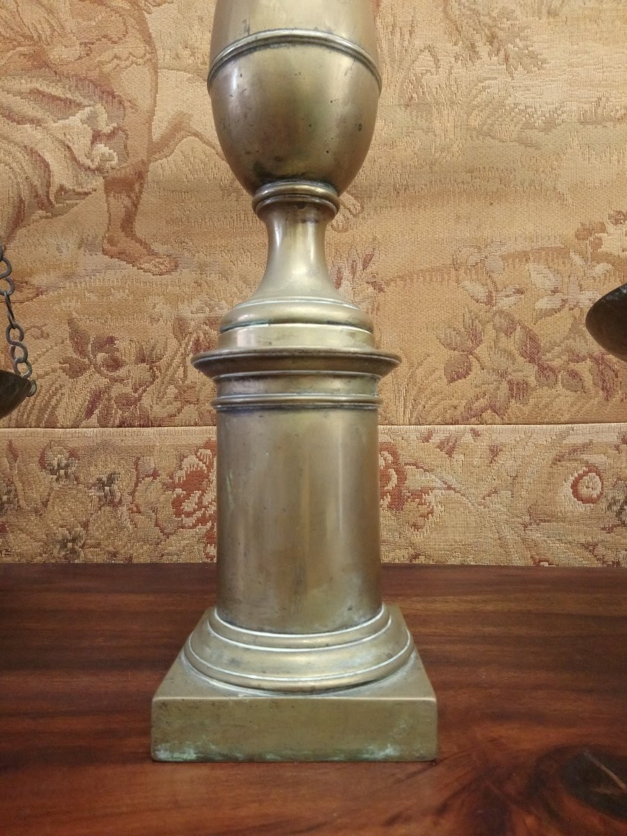 Large Pharmacy Scale. 18th Century Apothecary-photo-2