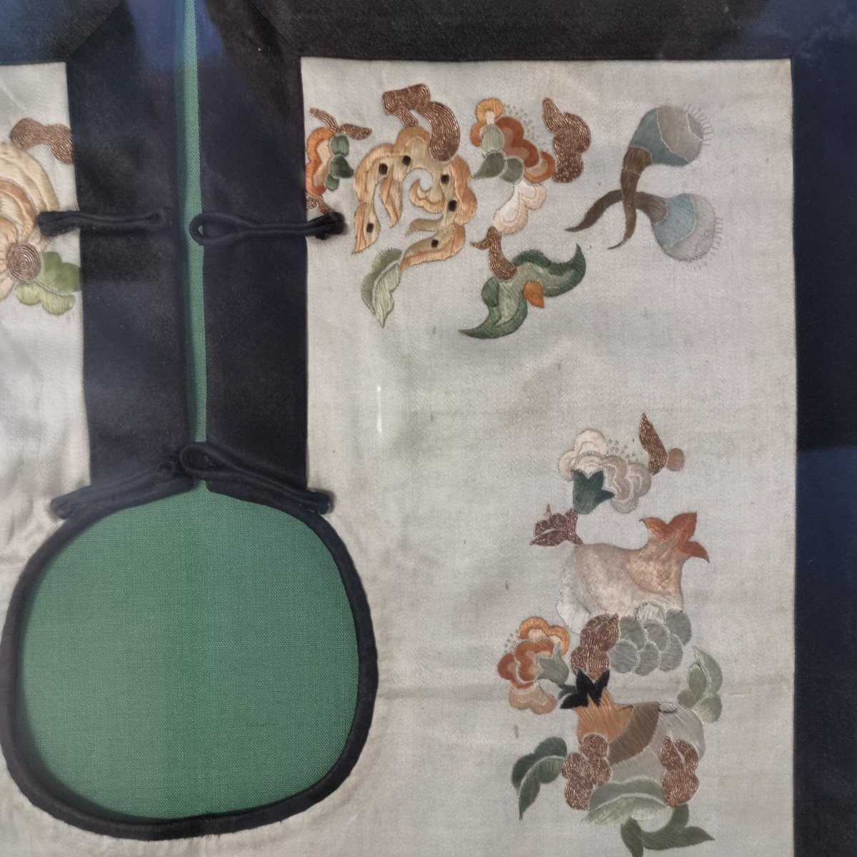 Embroidered Silk Collar. China-photo-4