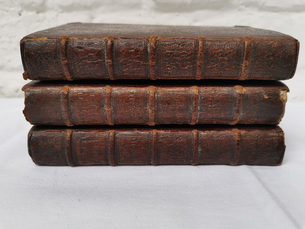 Bible de 1652 en 3 volumes -photo-4