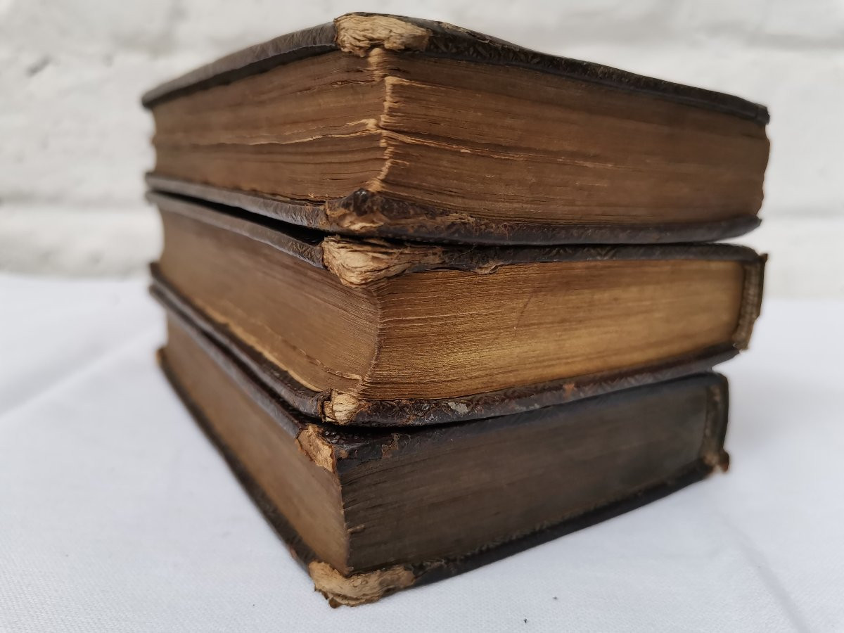 Bible de 1652 en 3 volumes -photo-5