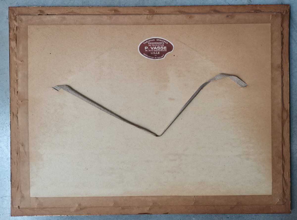 The Port Of Marseille, Engraving By Jacques Aliamet -photo-2