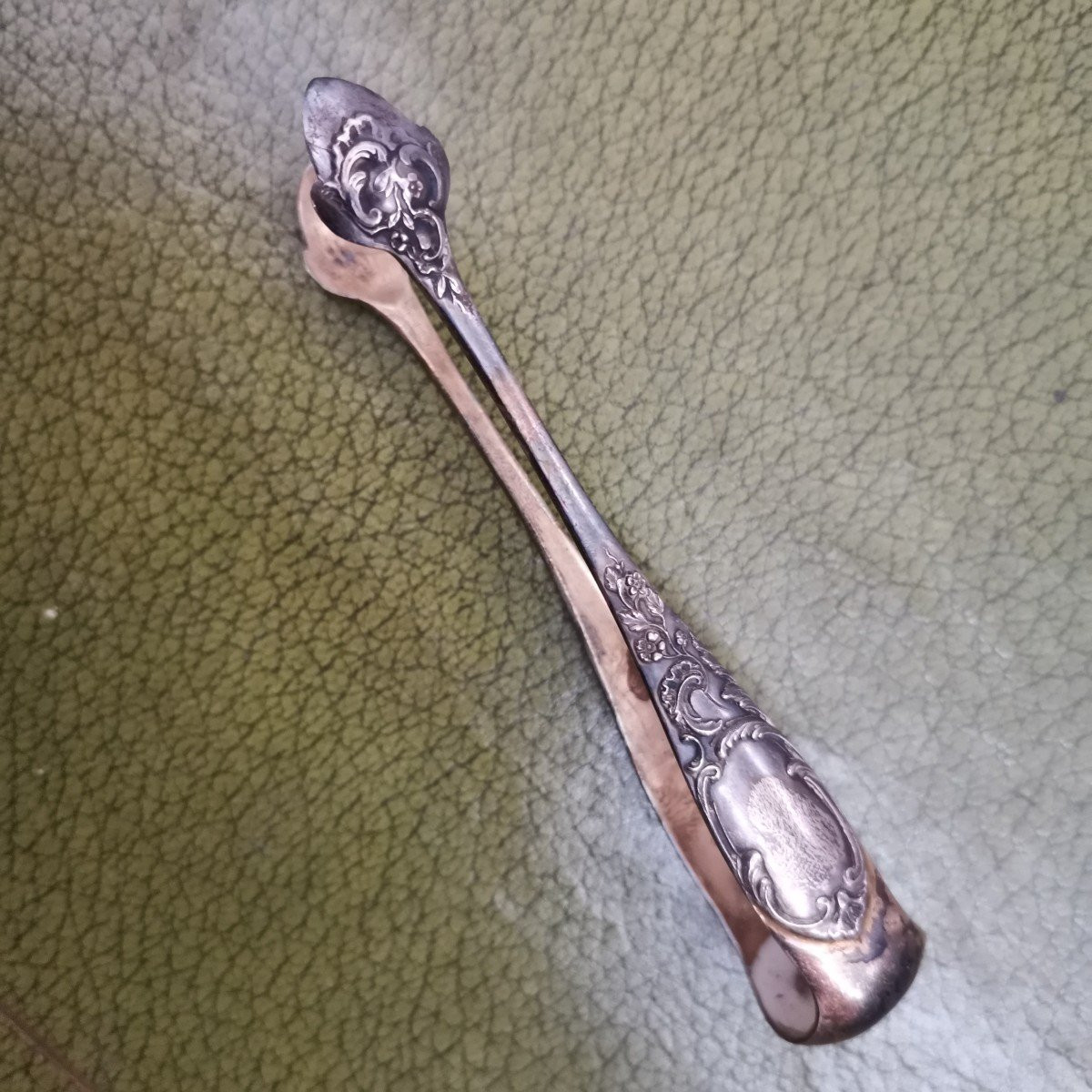 Service à café et à dessert en argent et vermeil-photo-4