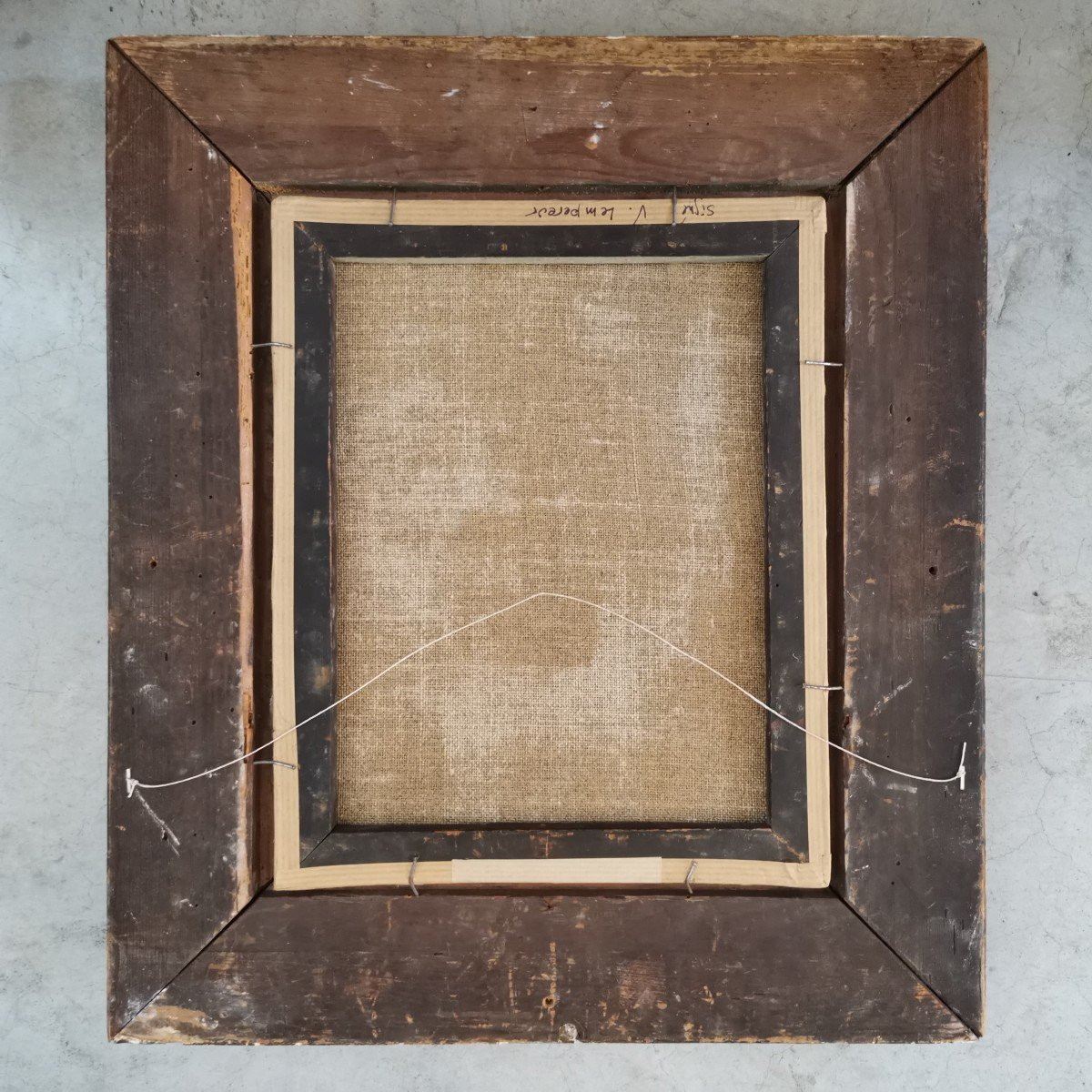 Portrait d'ecclésiastique 19ème s-photo-4