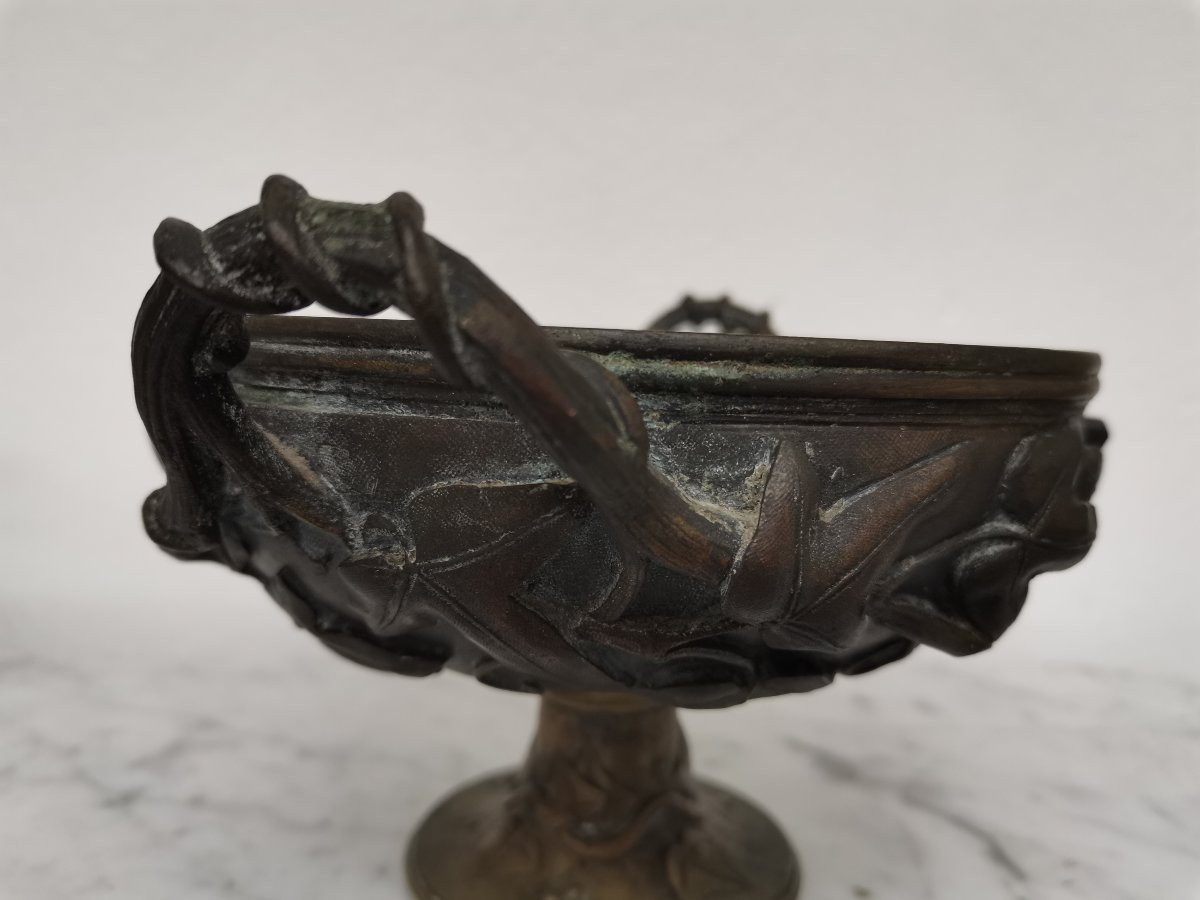 2 coupes vide poche en bronze -photo-4