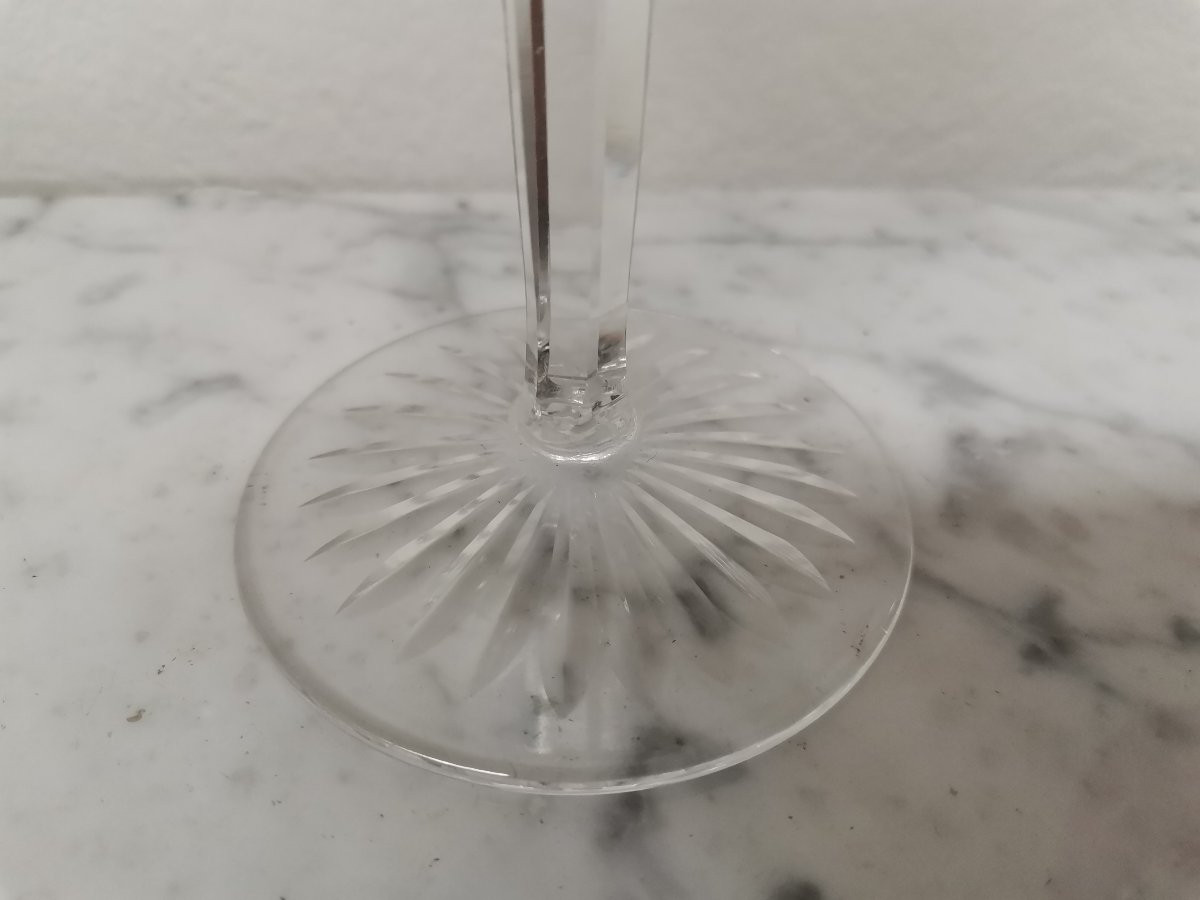 10 verres Riesling cristal de Saint Louis -photo-2