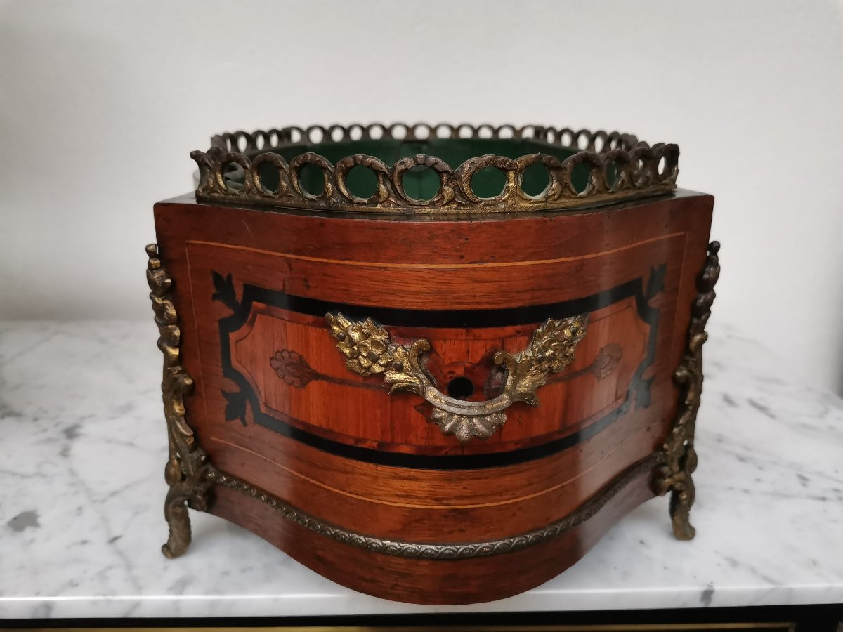 Napoleon III Marquetry Planter-photo-2