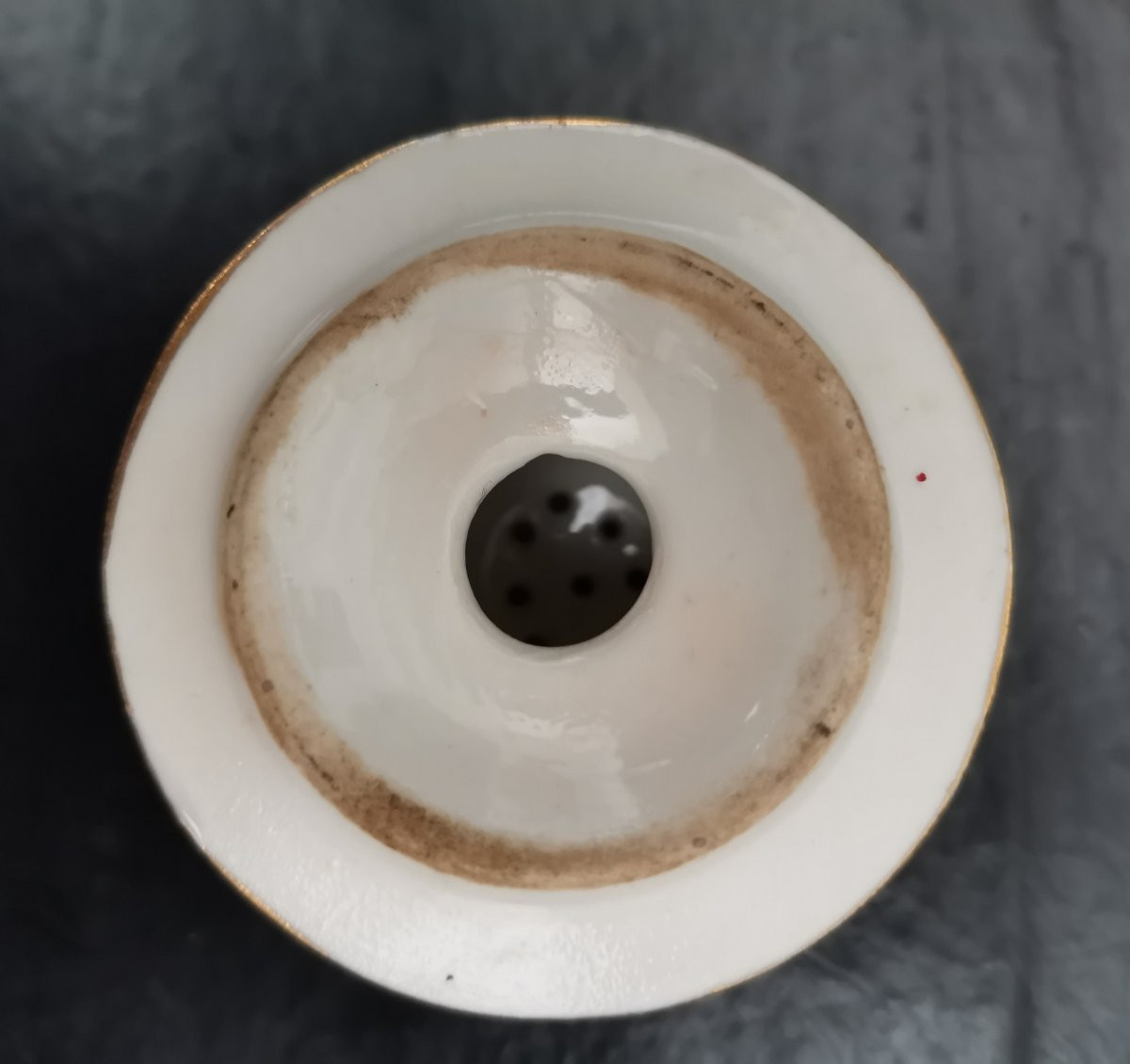 Service à œufs en porcelaine de Paris 1800-photo-6