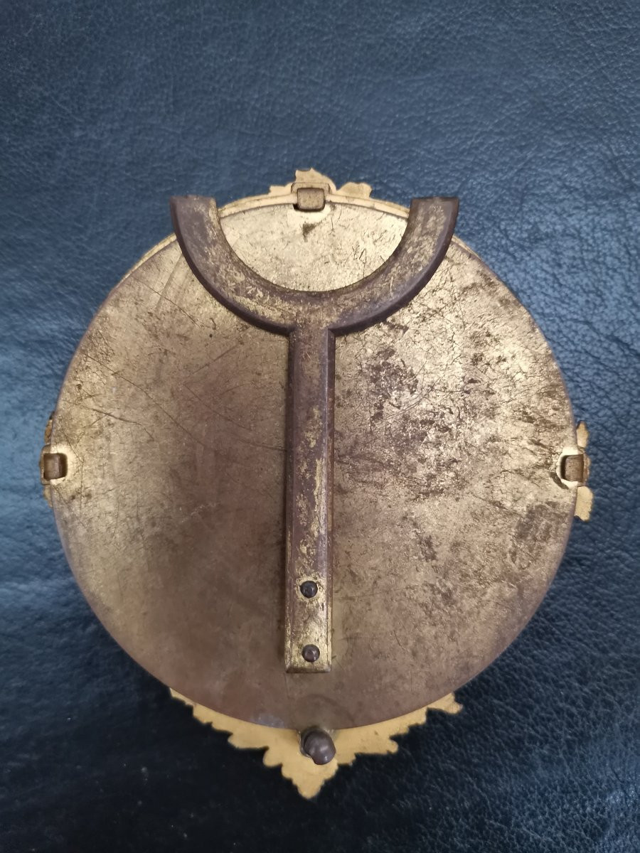 2 Small Gilt Brass Portrait Frames -photo-4