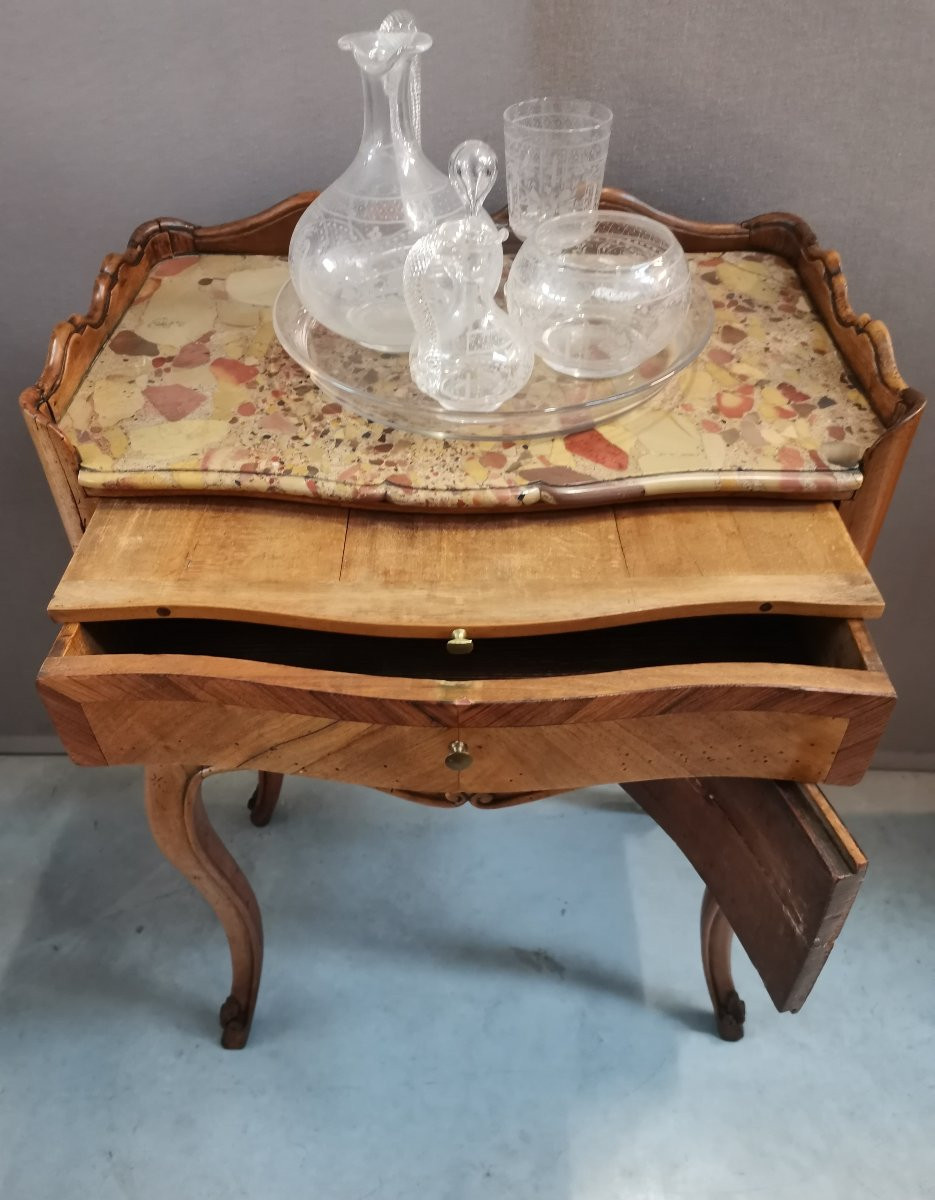 Table à en- cas  Louis XV. Table volante -photo-2