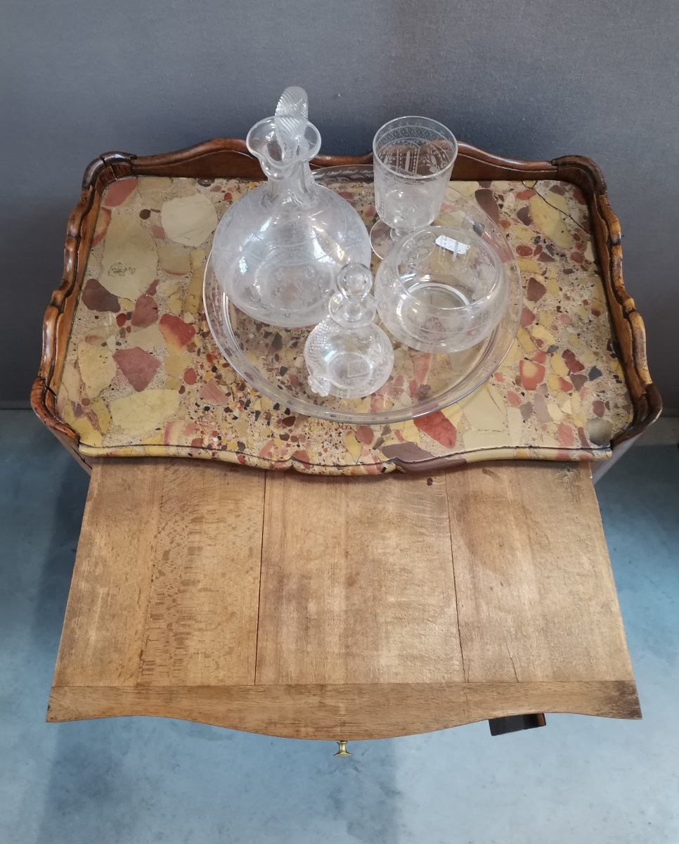 Table à en- cas  Louis XV. Table volante -photo-4