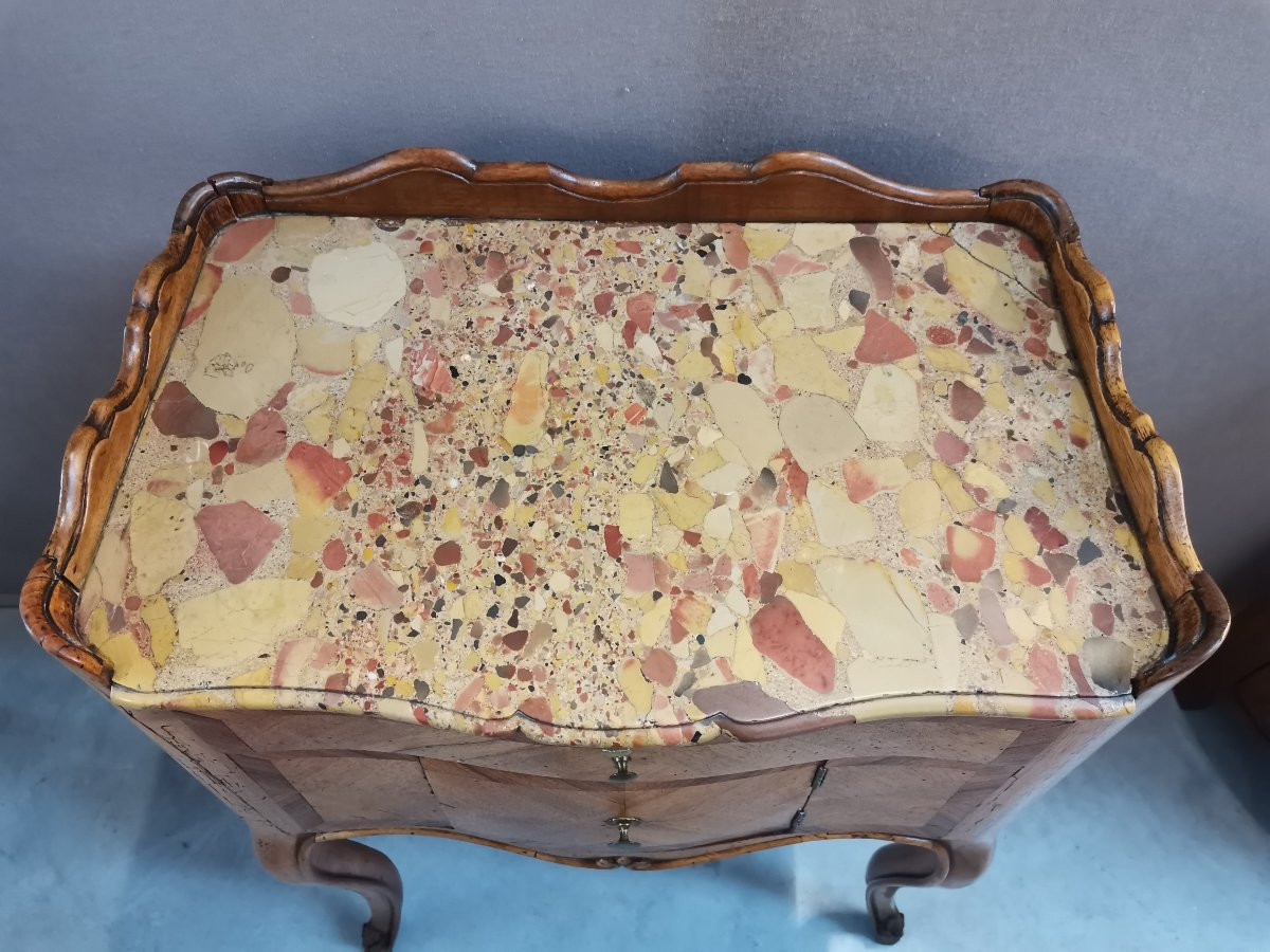 Table à en- cas  Louis XV. Table volante -photo-2