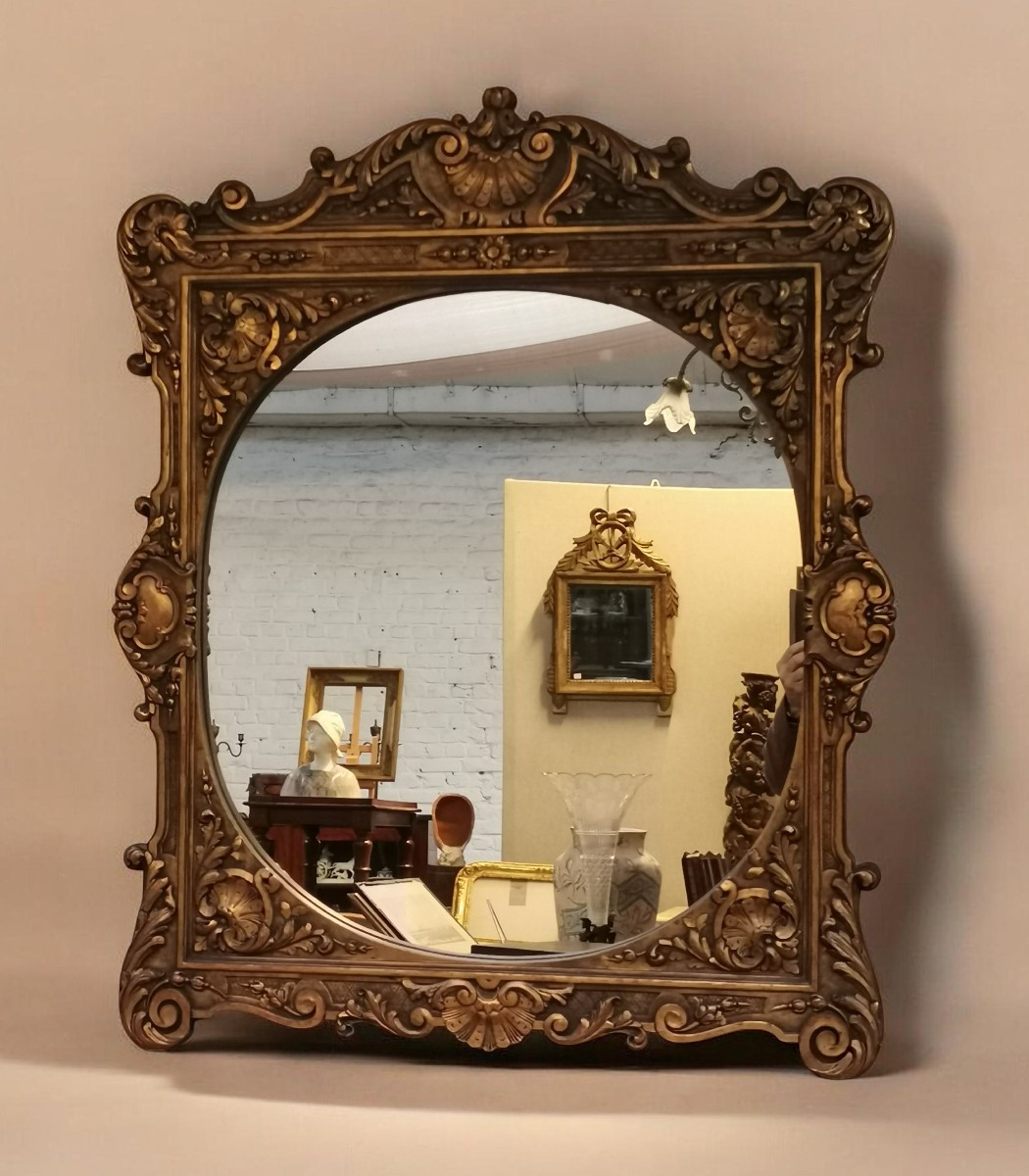 Gilded Baroque Mirror 