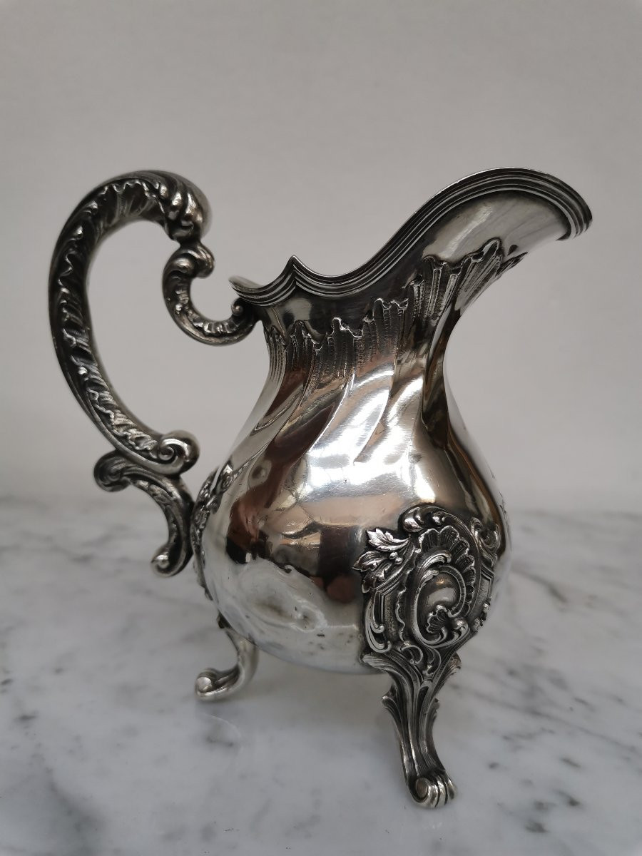 Pot à lait en argent -photo-2