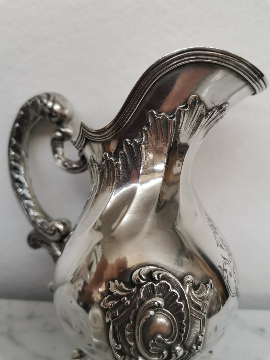 Pot à lait en argent -photo-4