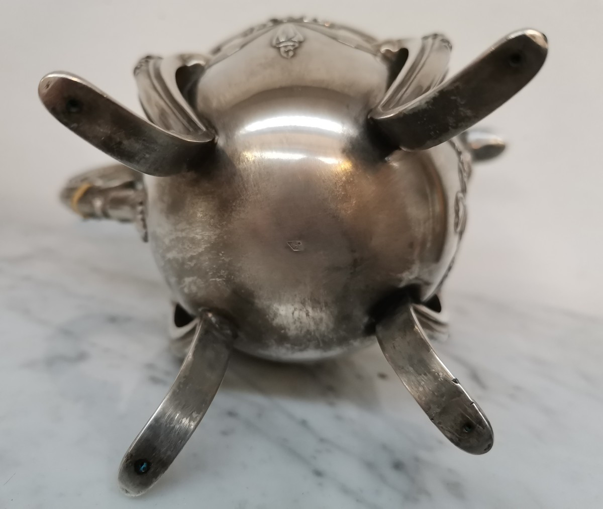 Théière en argent poinçon Minerve -photo-6