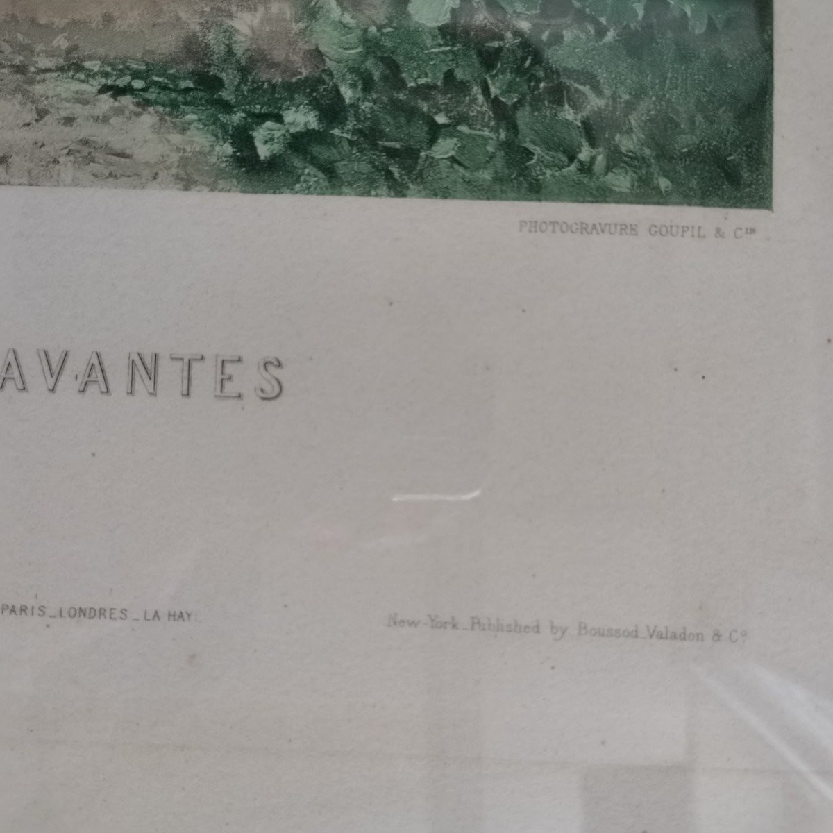 Cadre style  Louis XVI avec gravure-photo-4