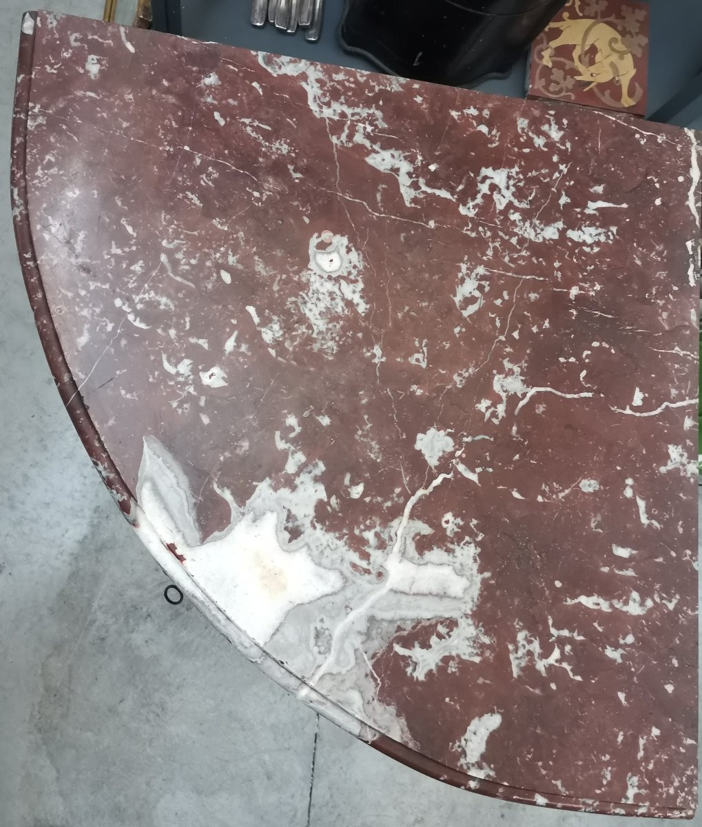 Curved Corner Cabinet, 18th Century. -photo-8