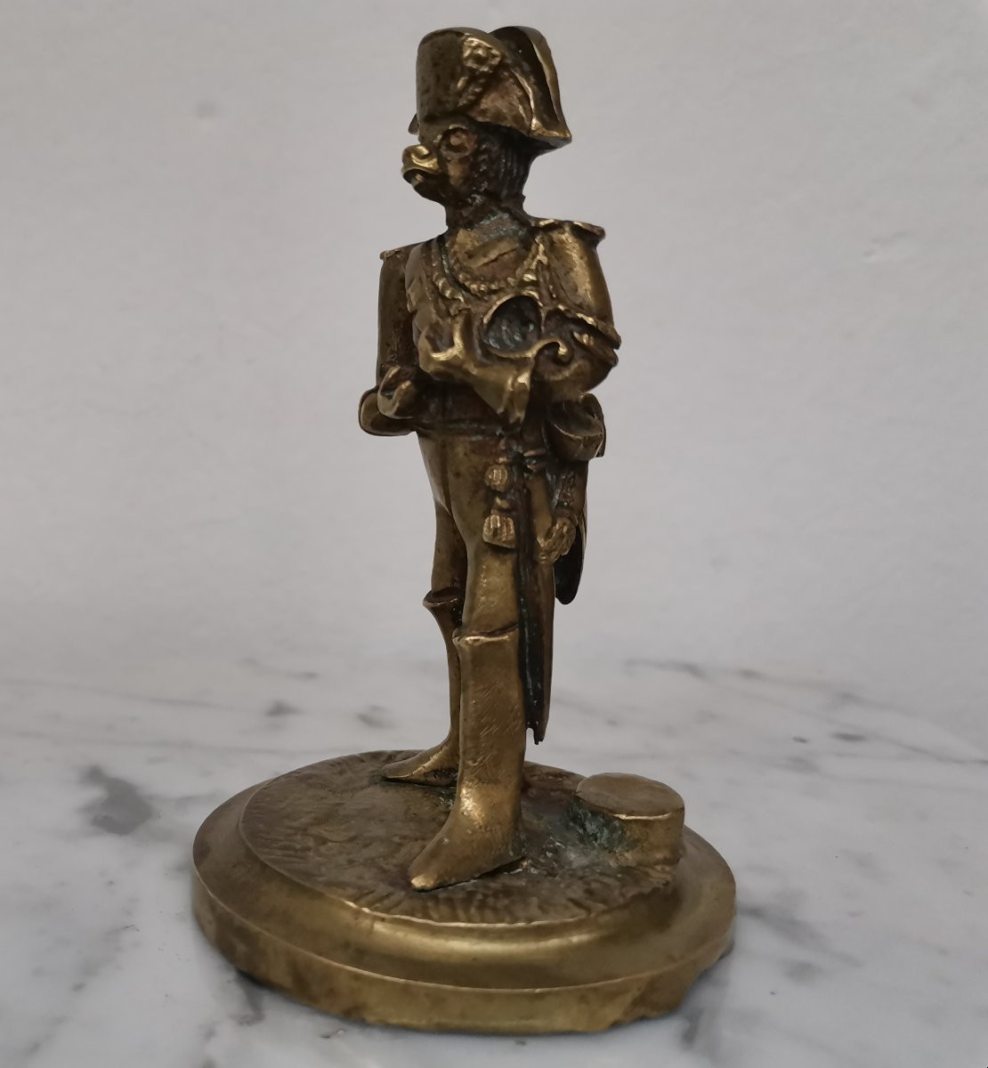 Grenadier Caricature In Bronze -photo-4