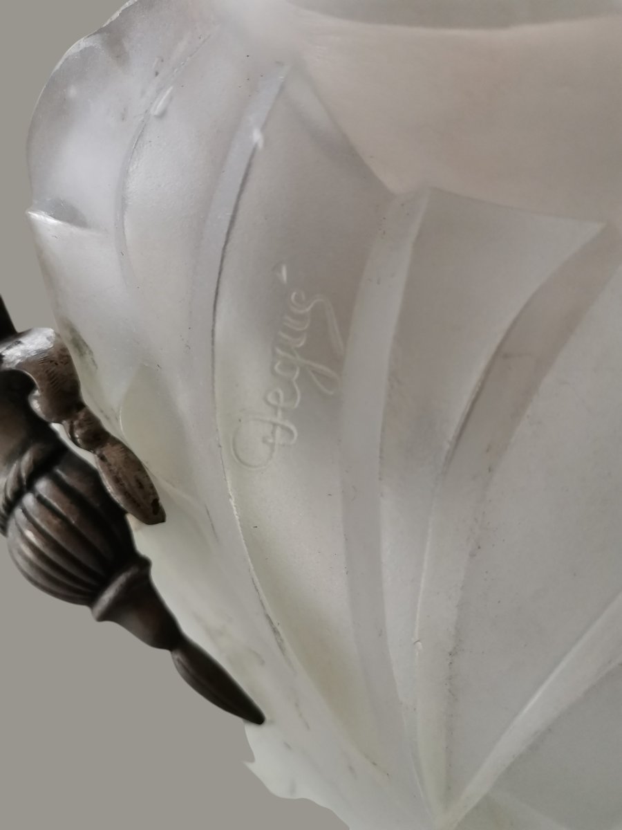 Degué Art Deco Chandelier -photo-2