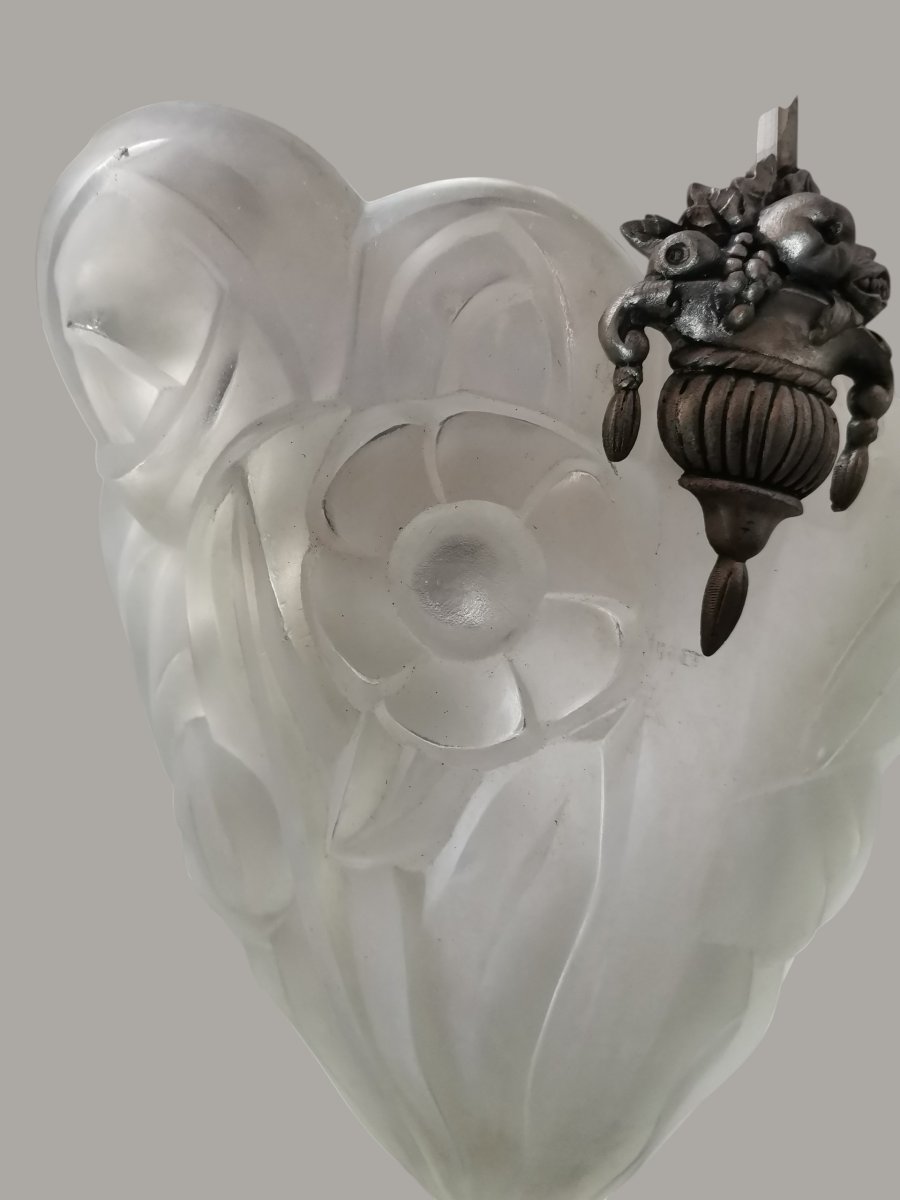 Degué Art Deco Chandelier -photo-3