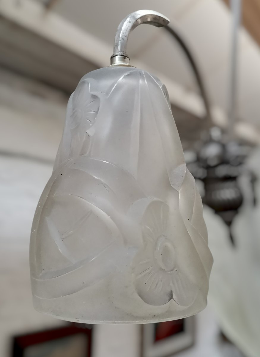 Degué Art Deco Chandelier -photo-1