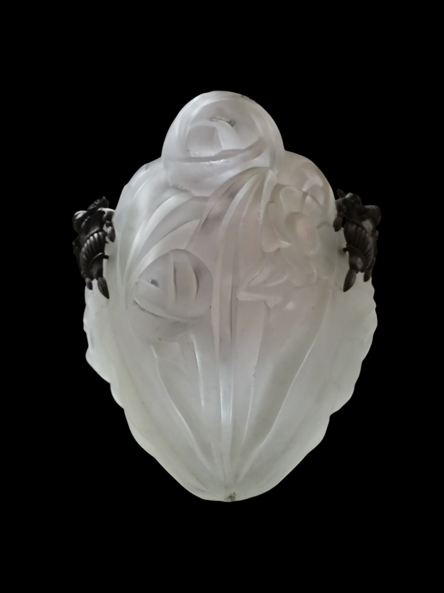 Degué Art Deco Chandelier -photo-3