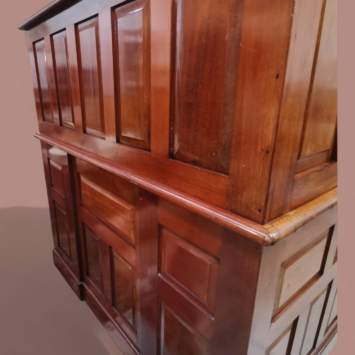 American Mahogany Desk -photo-2
