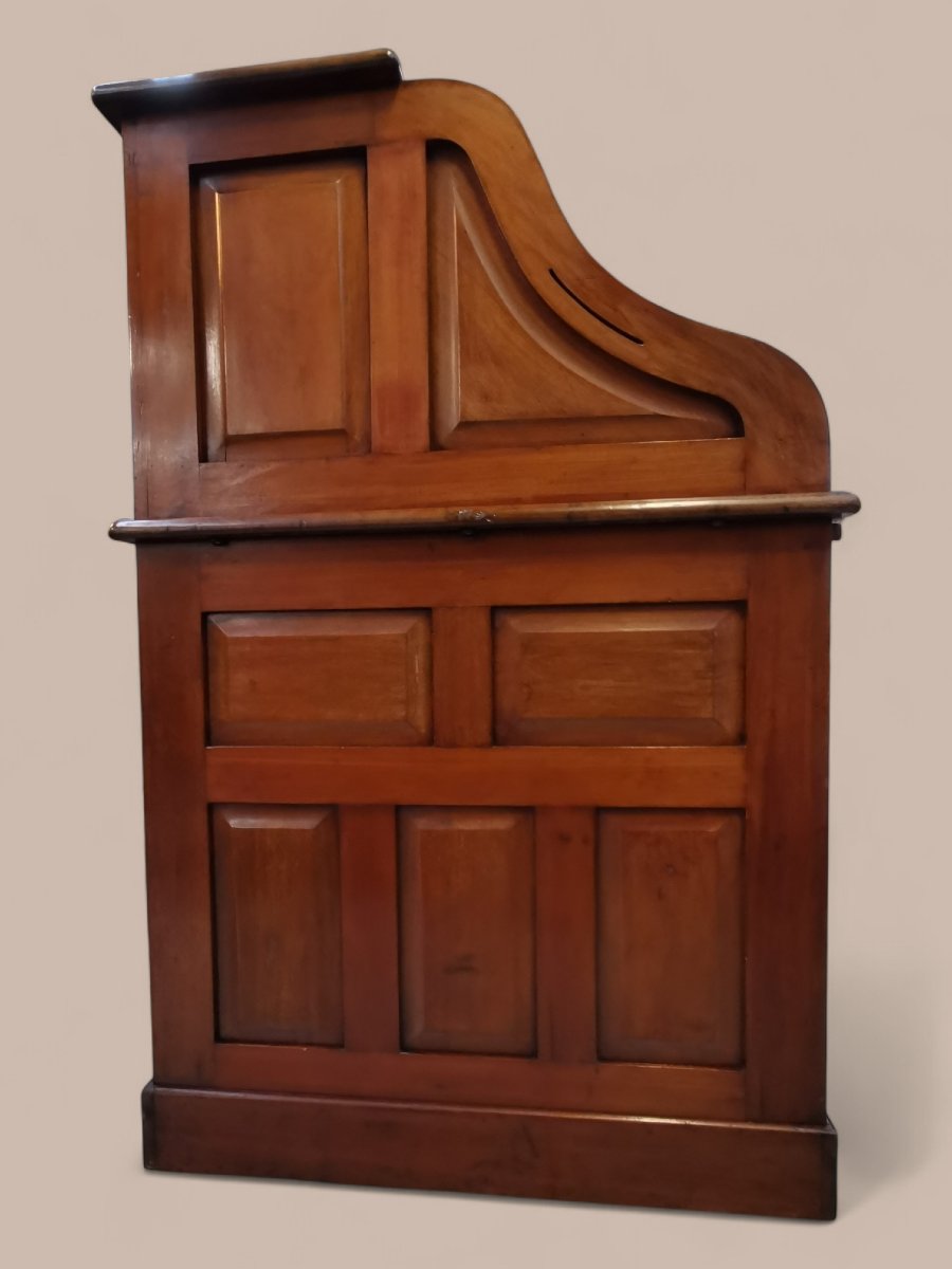 American Mahogany Desk -photo-1