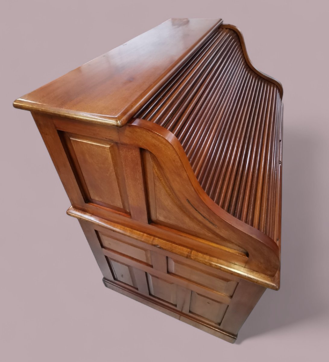 American Mahogany Desk -photo-2