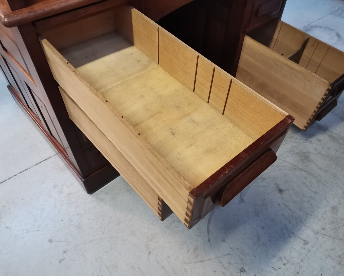 American Mahogany Desk -photo-5