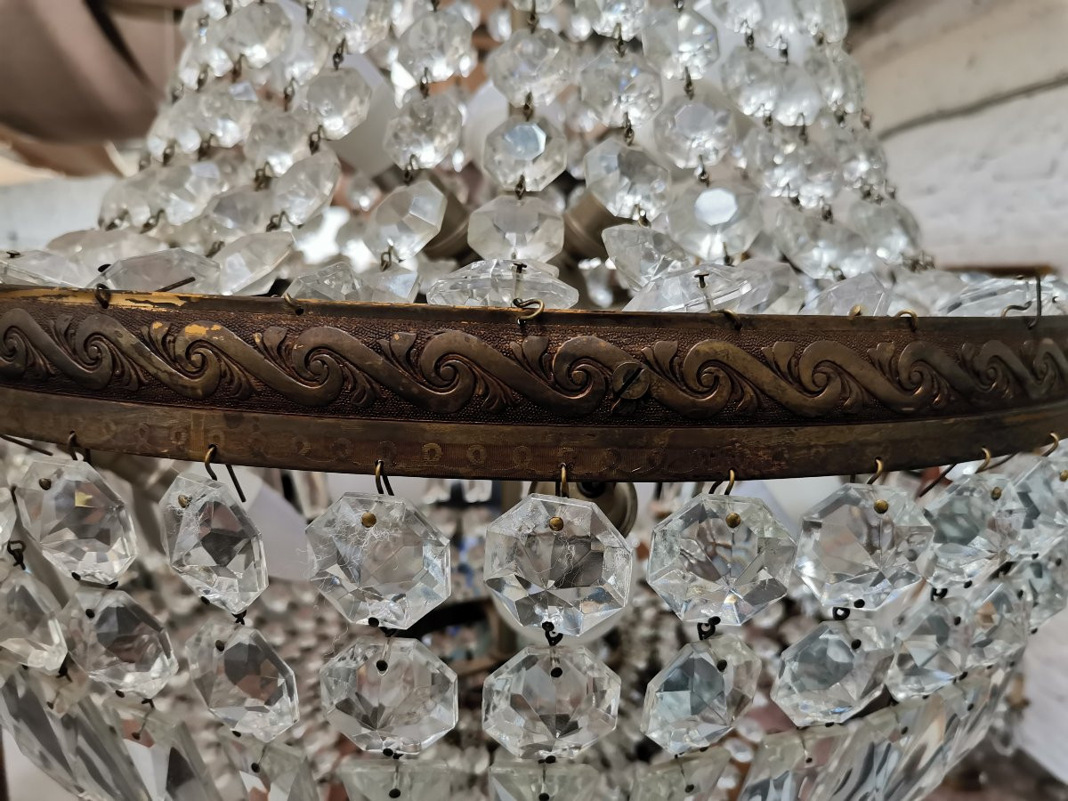 Lustre Montgolfière 8 lumières -photo-4