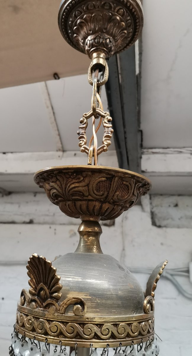 Lustre Montgolfière 8 lumières -photo-2