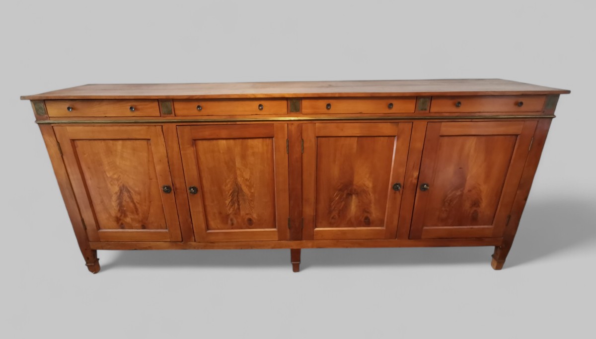 Enfilade Directoire en merisier 