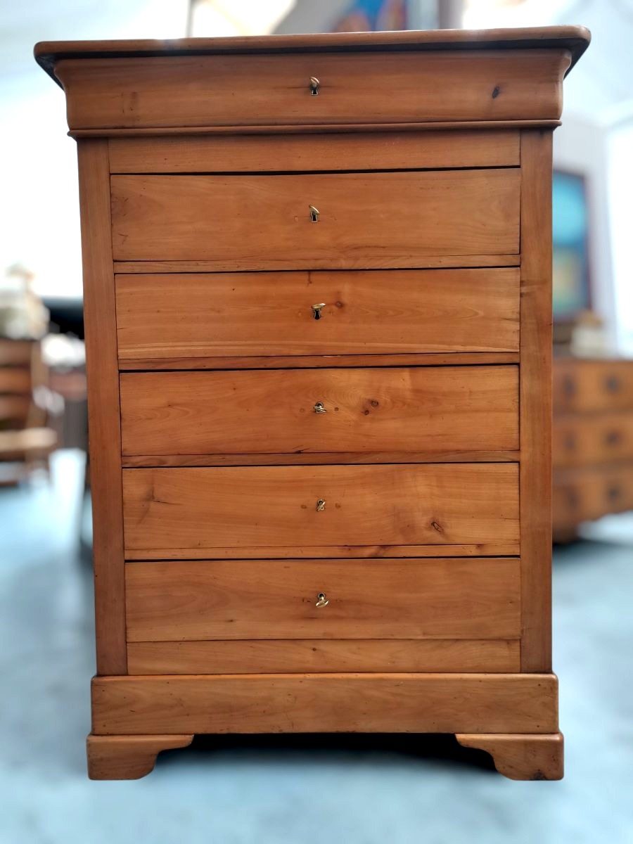 Chiffonnier / Semainier en merisier 