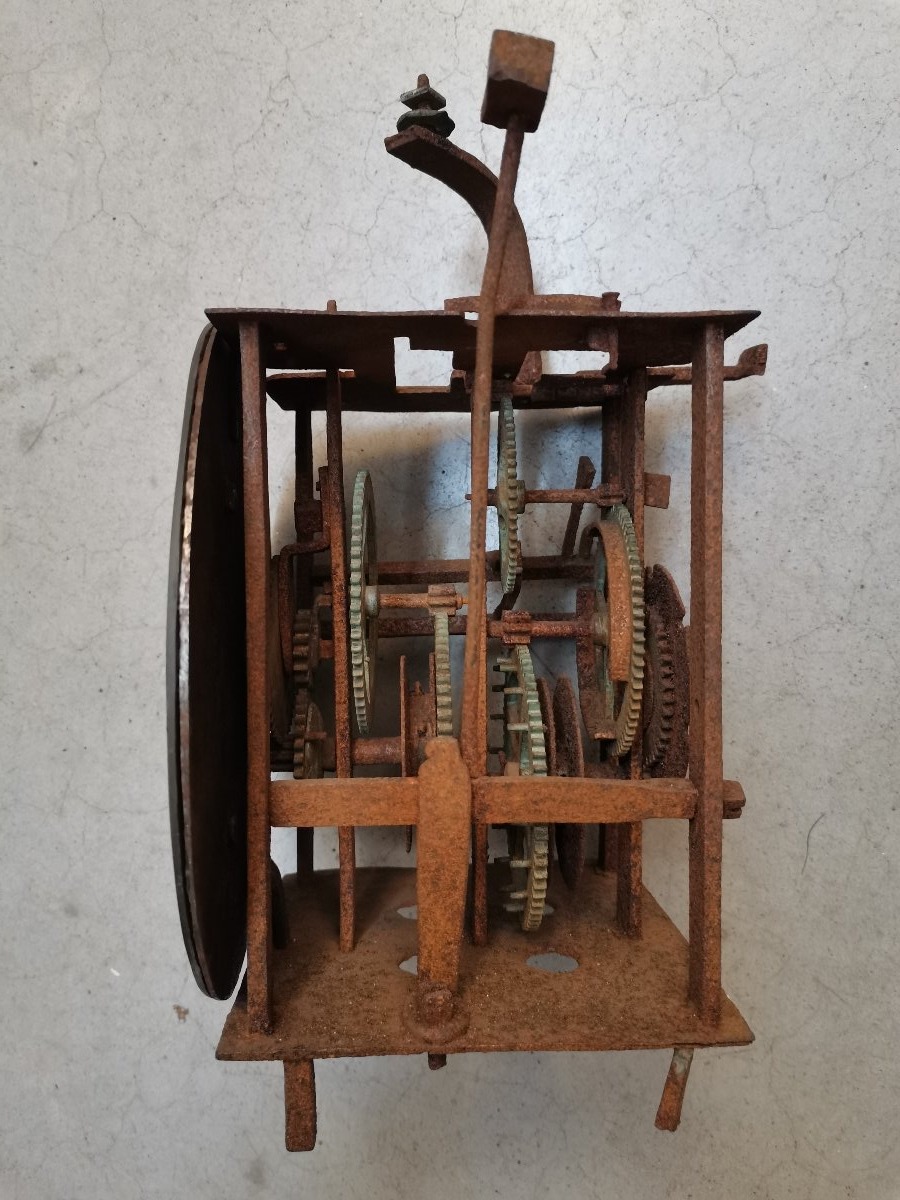 Très ancien mouvement d' horloge -photo-4