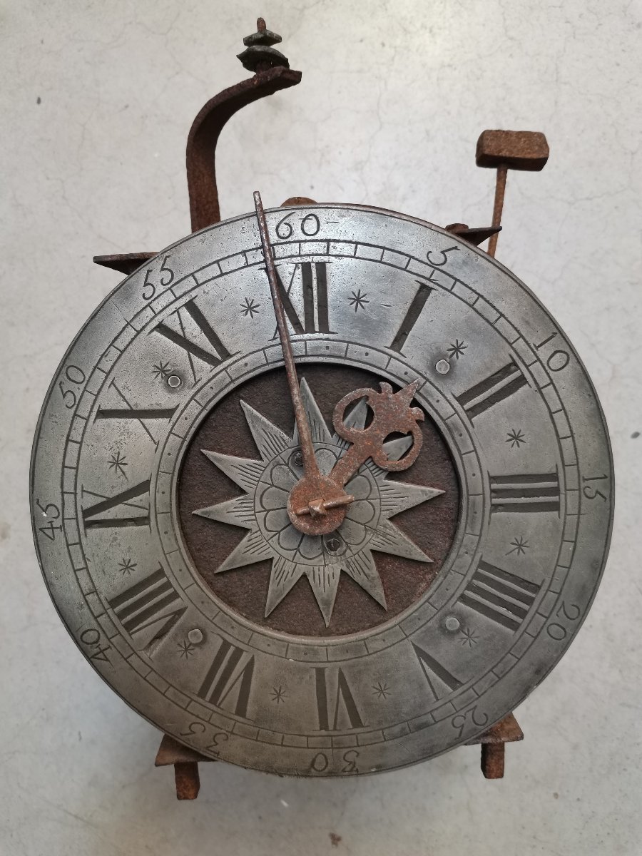 Très ancien mouvement d' horloge 