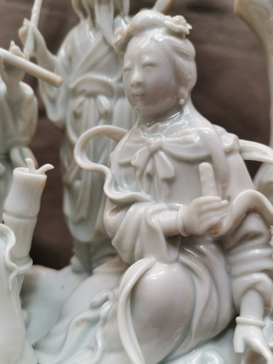 Les 8 Immortels Porcelaine de Chine -photo-4
