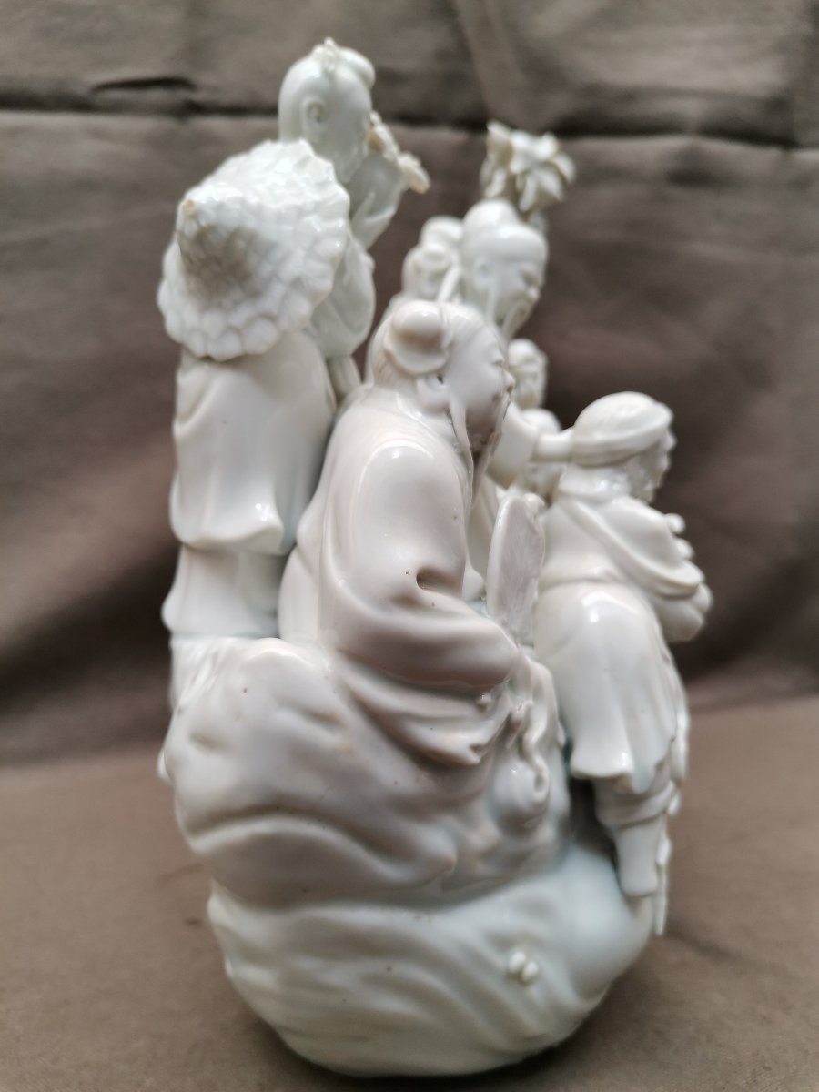 Les 8 Immortels Porcelaine de Chine -photo-4
