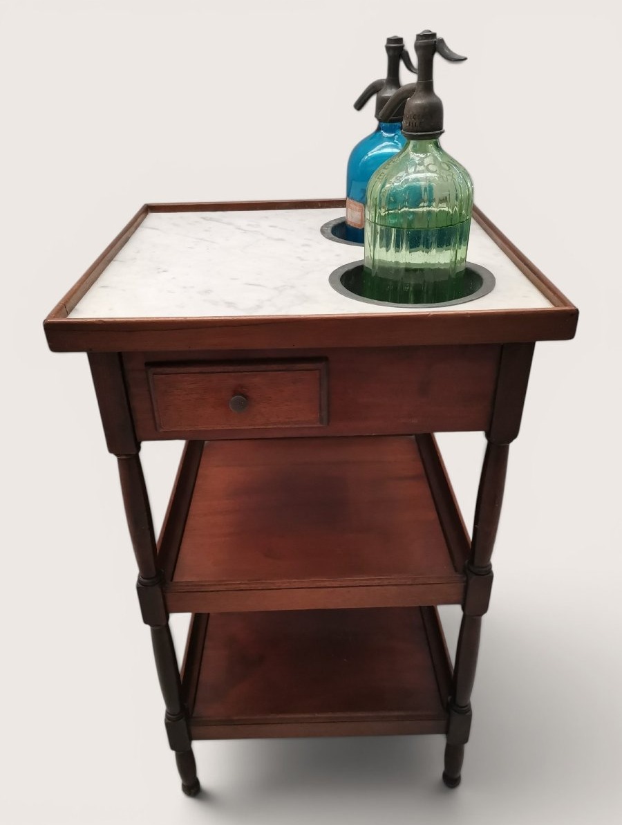Petite table de salon rafraîchissoir 