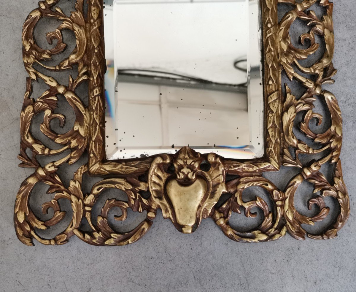paire de miroirs d'alcove en bronze-photo-3