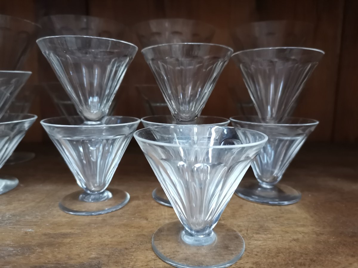 Service cristal de Baccarat 46 pièces -photo-3