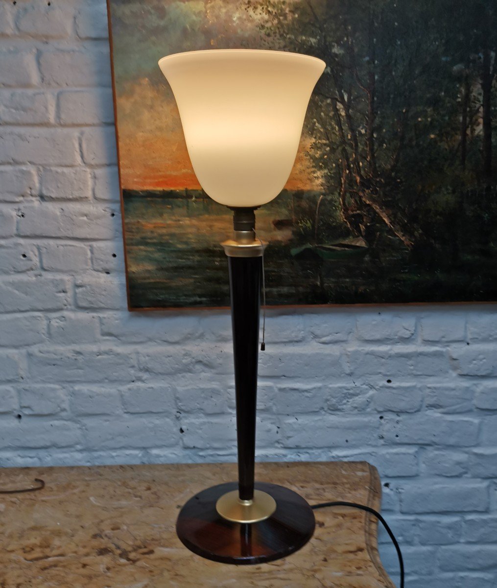 Mazda Art Deco Lamp. Height 78 Cm