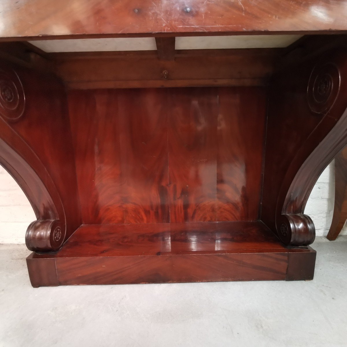 Mahogany Restoration Console-photo-3