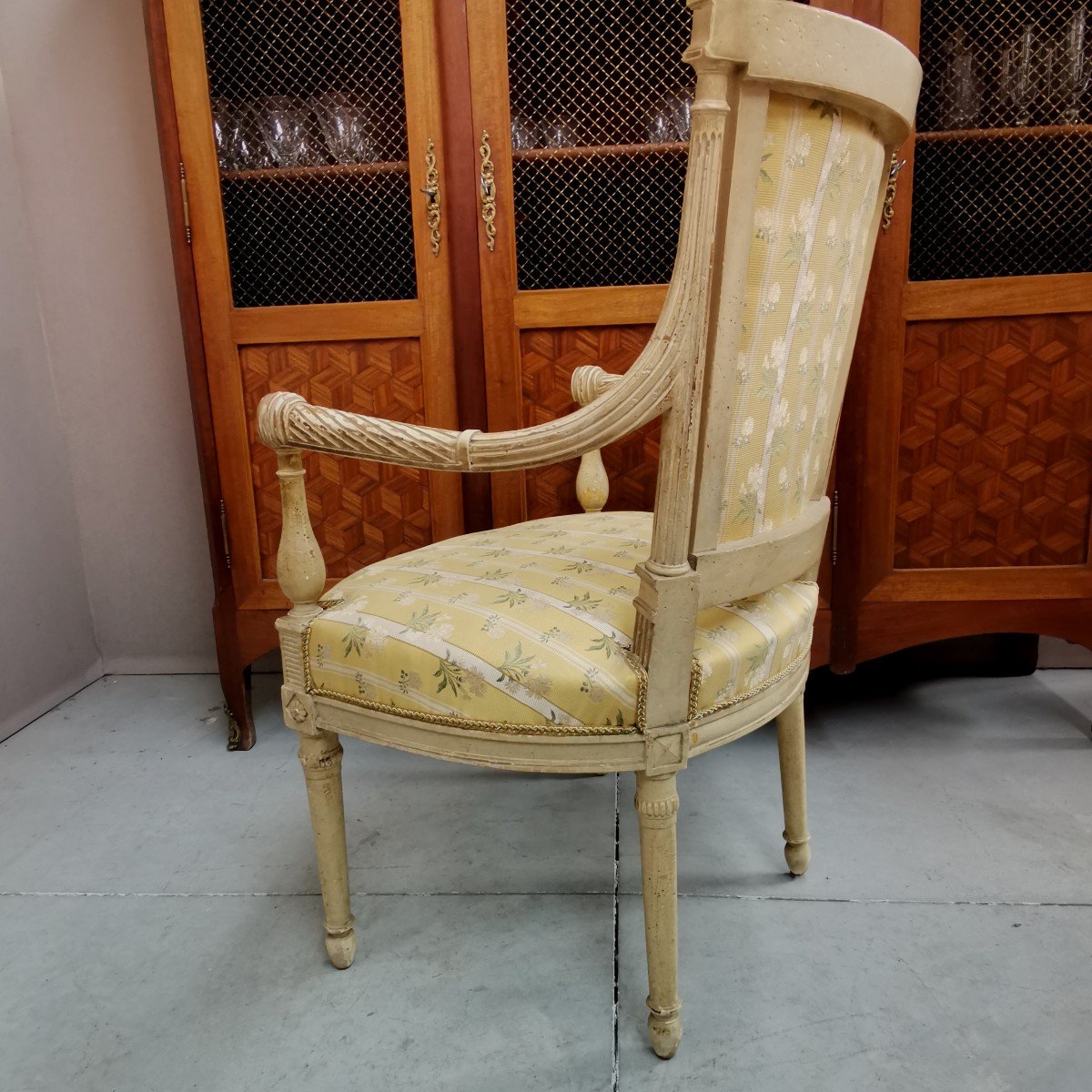 Pair Of Directoire Armchairs-photo-3