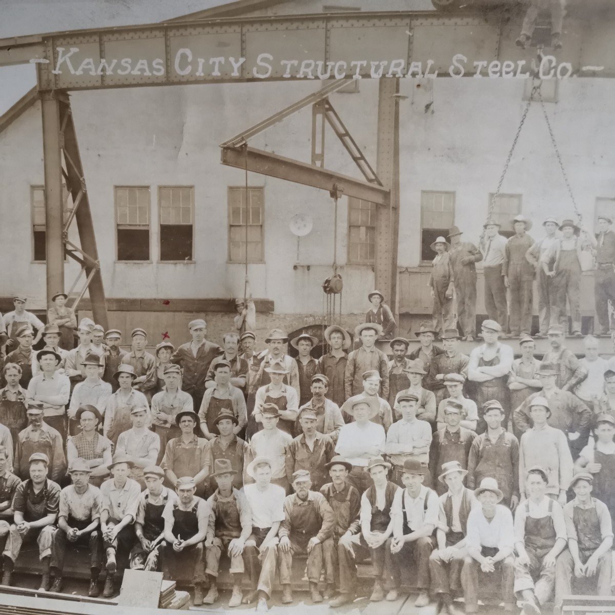 Kansas City Structural Steel Company. Photo From 1914