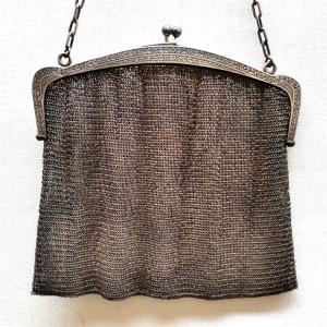 Purse Bag, Lady's Purse, Silver