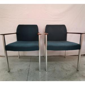 Pair Of Wilkhahn Office Chairs