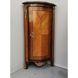 Small Louis XVI Marquetry Corner