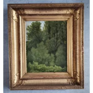 Forest Landscape By Antoine Chintreuil. Channel Frame