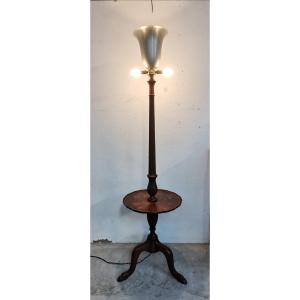Lampadaire  En Noyer 